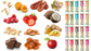 FLAP JACK auzu pārslu batoniņi Super Mix - 10 veidi pa 2 gab. (20 gab. x 80g)