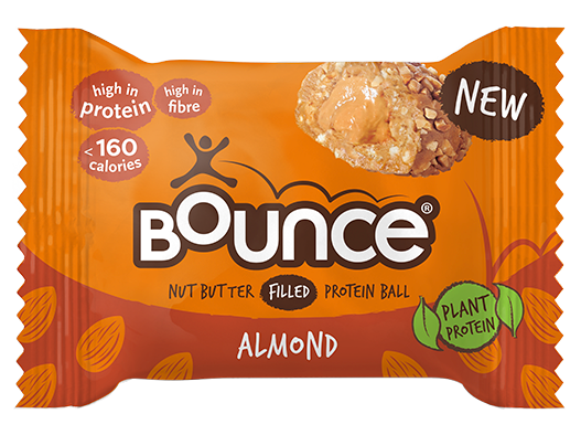 BOUNCE Proteīna bumba ar mandeļu krēma pildījumu VEGAN 35g
