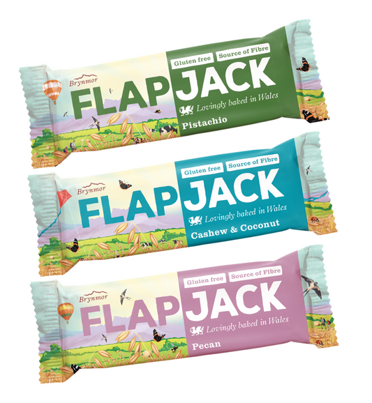 FLAPJACK izlase ar riekstiem 3x80g