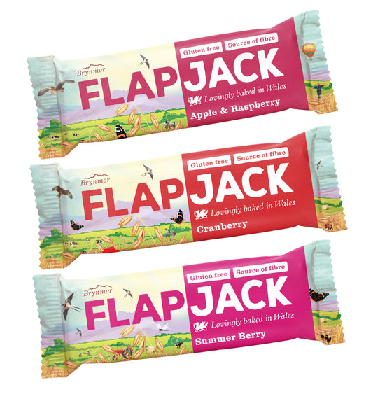 FLAPJACK izlase ar ogām 3x80g