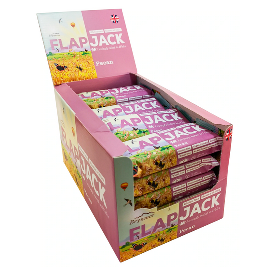 FLAPJACK Auzu pārslu batoniņi ar pekanriekstiem 20x80g