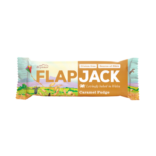 FLAPJACK Auzu pārslu batoniņš ar karameļu pārkl. un īrisa gab. 80g