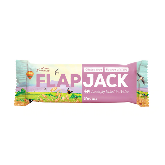 FLAPJACK Auzu pārslu batoniņš ar pekanriekstiem 80g