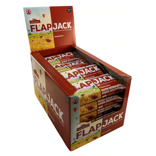 FLAPJACK Auzu pārslu batoniņš ar šokolādi 20x80g